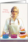 Birthday Quality Inspector of Cakes card
