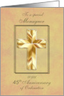45th Anniversary of Monsignor Ordination card