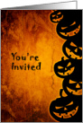 Covid-19 Virtual Halloween Party card
