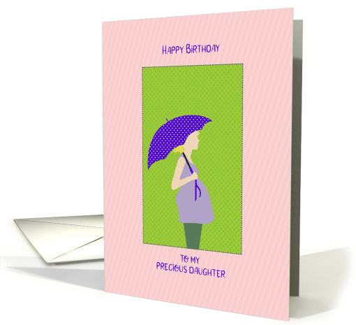 Birthday for Pregnant Daughter with Umbrella card (1677566)