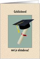 Graduation in Dutch...