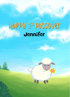 Happy First Passover...