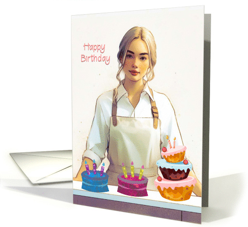 Birthday Quality Inspector of Cakes card (1801574)