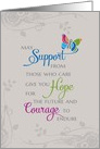 SBTF Support Hope Courage Quote card