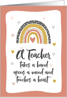 Teachers Thank You...