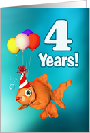 4 Years Old Goldfish...