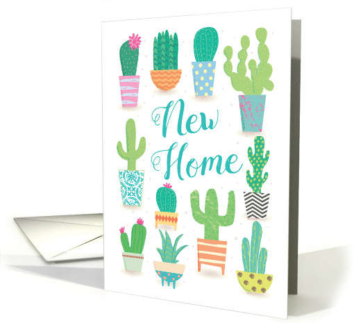 New Home Plant Pots card (1644030)