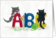 Alphabet and Cats...