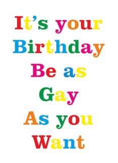 It's your Birthday...