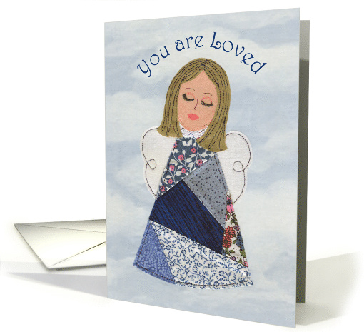 You are Loved Angel Encouragement card (1655434)