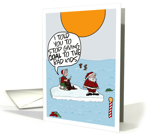 North Pole Climate Crisis Christmas card (1742294)