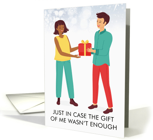 Interracial Couple Christmas card (1660484)