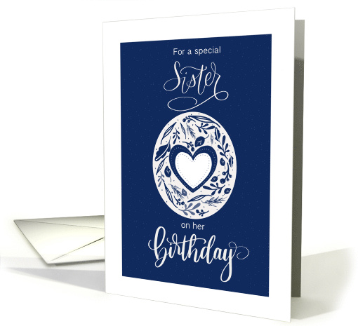 Special Sister Birthday card (1824318)