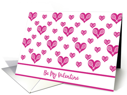 Tennis Be My Valentine card (1669898)