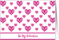 Tennis Be My Valentine card