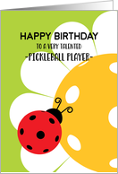 For Pickleball...