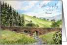 Sympathy for the Loss of Harriet Scawgill Bridge Cumbria England card