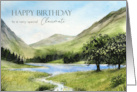 For Classmate on Birthday Lake Buttermere Cumbria England Landscape card