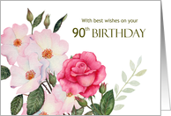 90th Birthday Wishes...