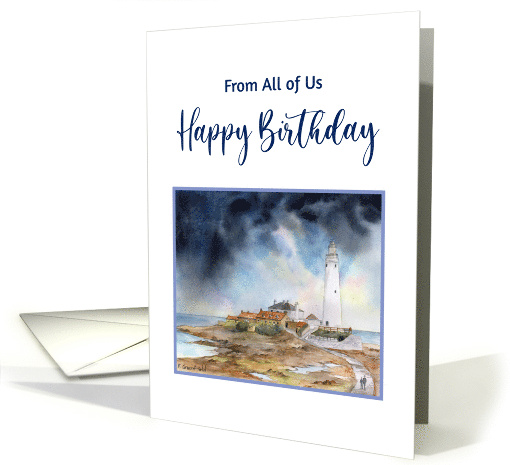 From All of Us on Birthday Whitley Bay St Mary's... (1756538)