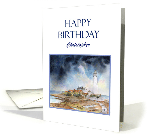 For Christopher on Birthday Whitley Bay St Mary's... (1756780)