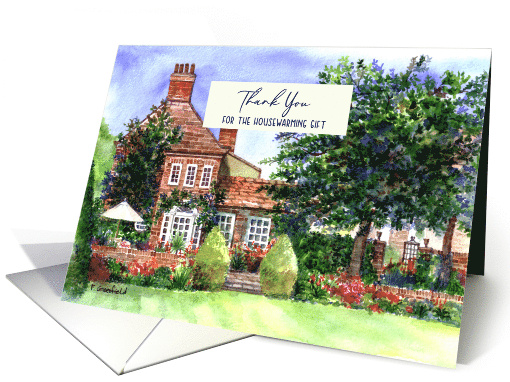 Thank You for Housewarming Gift Manor House York... (1773564)