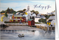 General Thinking of You Portsmouth Harbor Landscape Painting card