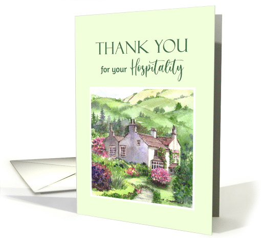 Thank You for Your Hospitality Rydal Mount Garden England... (1813672)
