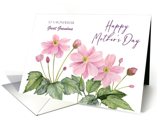 For Great Grandma on Mothers Day Custom Watercolor... (1842248)