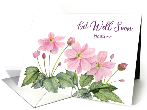 For Heather Get Well Soon Custom Watercolor Japanese... (1846578)