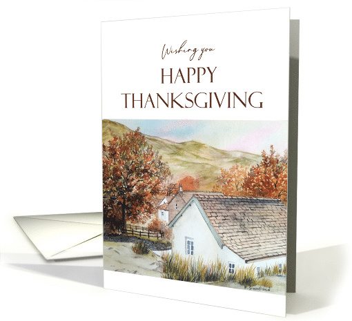 General Happy Thanksgiving Buttermere Village England... (1888226)