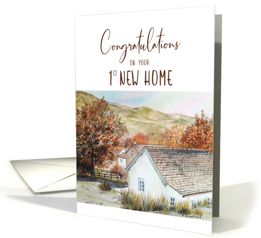 Congratulations on Your 1st New Home Buttermere Village... (1888628)