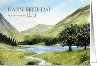 For Dentist on Birthday Lake Buttermere Cumbria England Scenery card