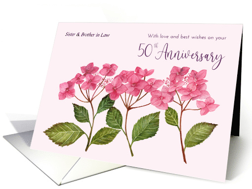 For Sister and Brother in Law 50th Anniversary Custom... (1950140)