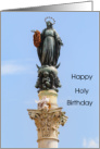 Catholic Holy Birthday Blessed Mother card
