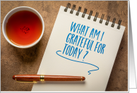 What Am I Grateful...