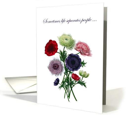 Adoption Reunion Anniversary Floral card (1687902)