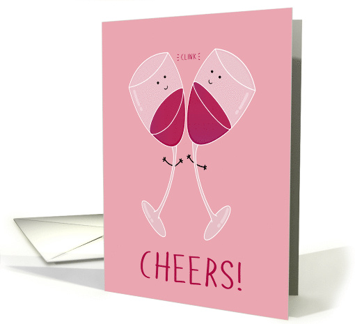 Adult Congratulations and Celebration Cute Wine Cartoon... (1685050)