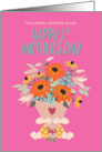1st Mother’s Day for Daughter In Law with Light Skin Tone Baby card