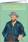 Birthday Dutch Artist Vincent Van Gogh Masterpiece card