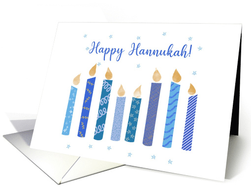 Candles of Hanukkah card (1709894)