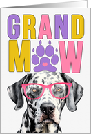 GrandMAW Dalmatian Dog Grandparents Day from Granddog card