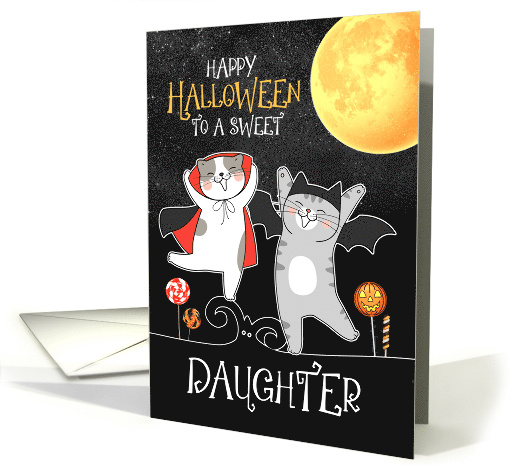 for Daughter PURRfect Halloween Two Dancing Kitties Trick... (1739406)