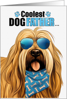 Father’s Day Briard Dog Coolest Dogfather Ever card