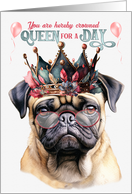 Birthday Pug Dog...