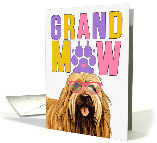 GrandMAW Briard Dog Grandparents Day from the Granddog card (1787530)