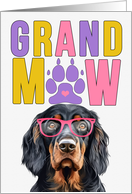 GrandMAW Gordon Setter Dog Grandparents Day from the Granddog card