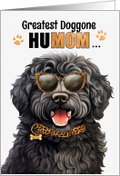 Mother’s Day Barbet Dog Greatest HuMOM Ever card