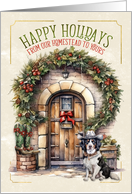 Our Homestead to Yours Country Western Holiday Home card