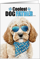 Father’s Day Cockapoo Dog Coolest Dogfather Ever card